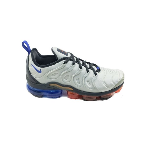 Nike Air VaporMax Plus Mens Athletic Sneakers Metallic Silver Blue Size 8 - Picture 11 of 16